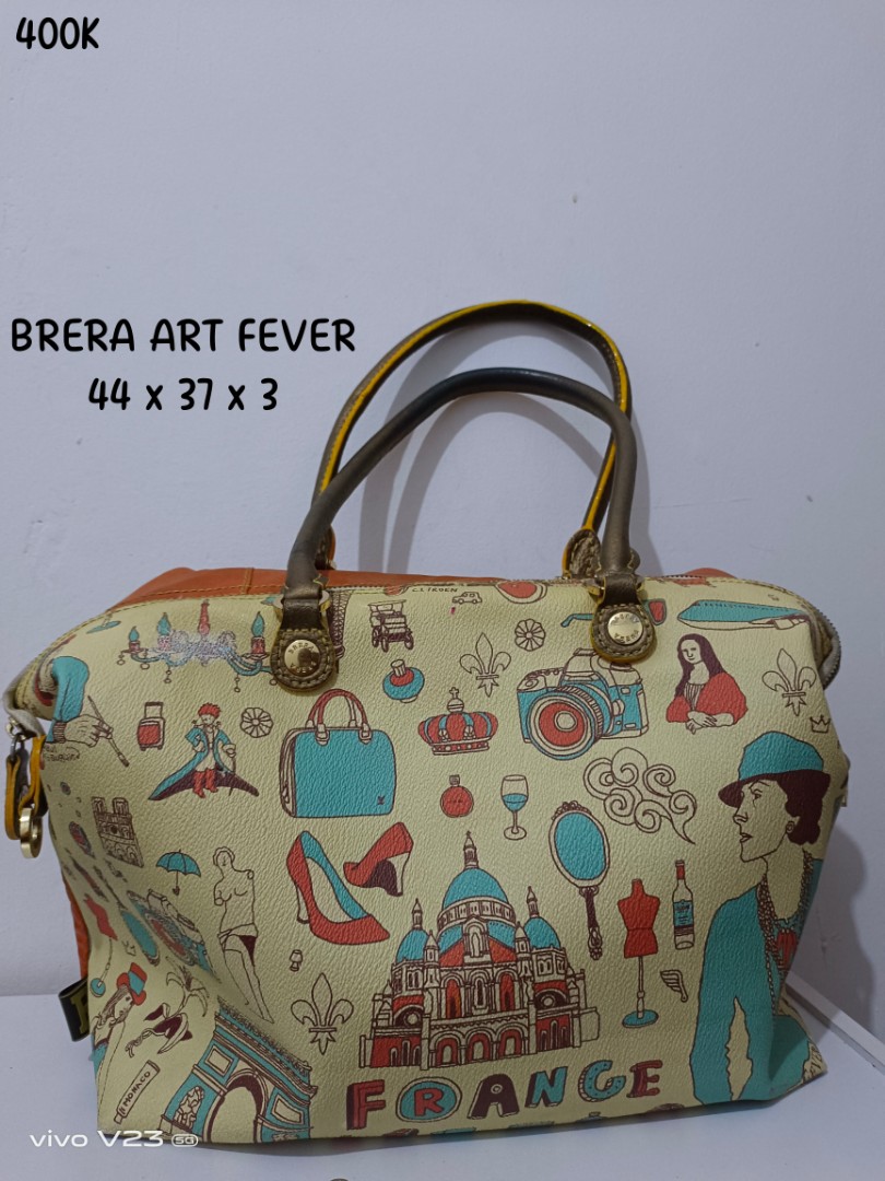 Preloved Brera Art Fever Tote Bag