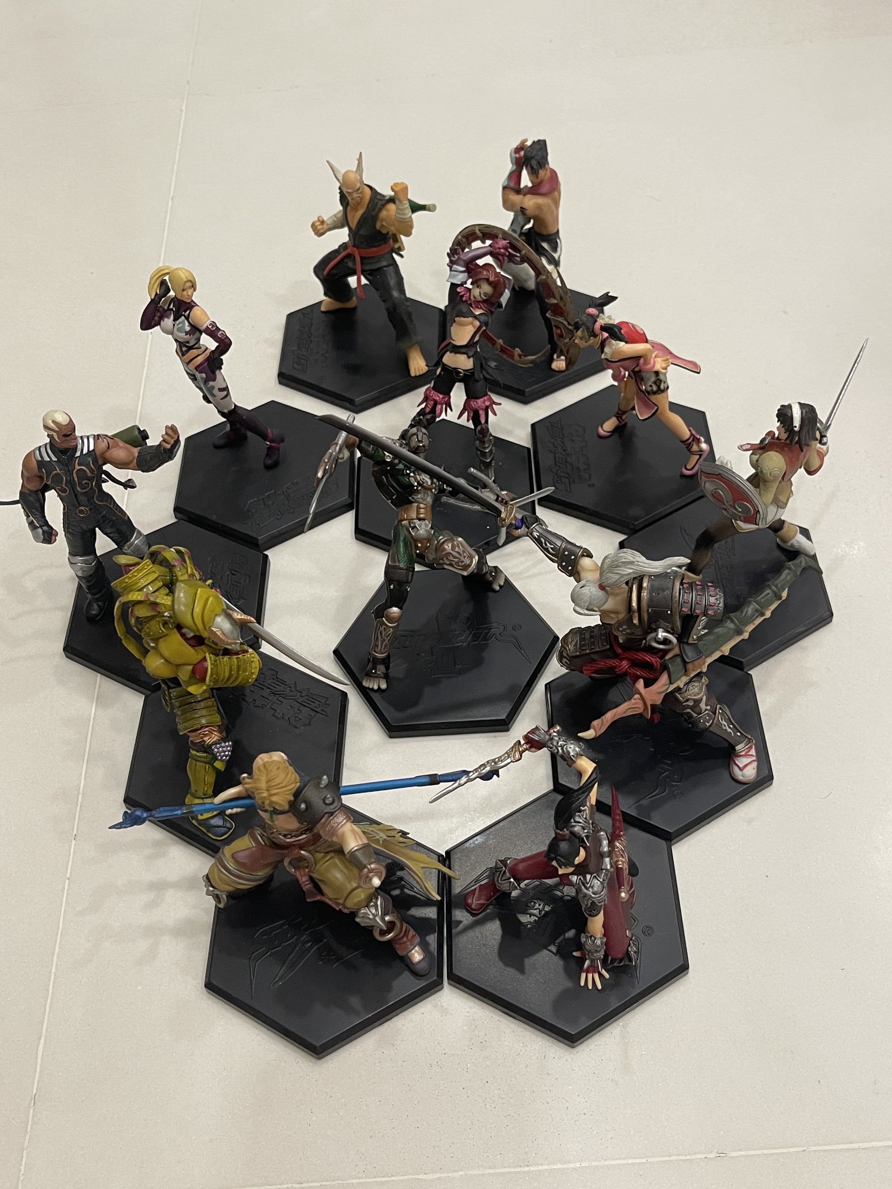 Tekken Figurines - Set of 12, Hobbies & Toys, Toys & Games on Carousell