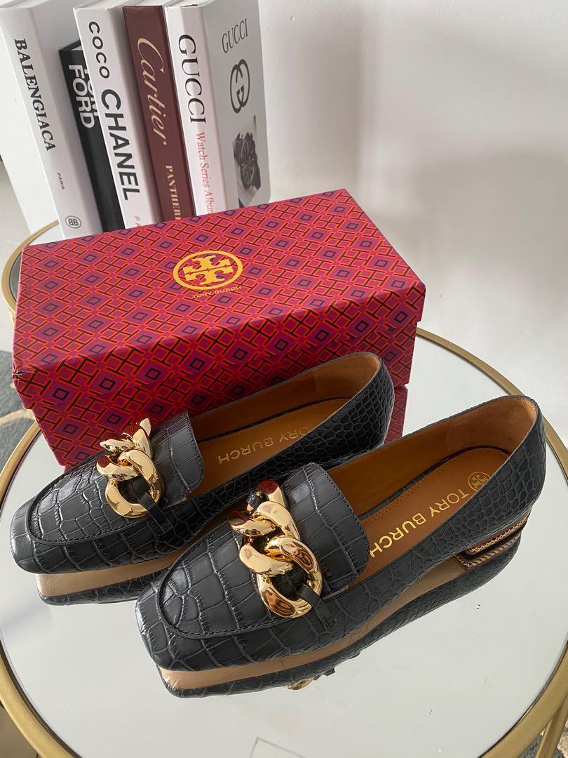 Tory Burch : Ruby Chain Loafer, Luxury, Sneakers & Footwear on Carousell