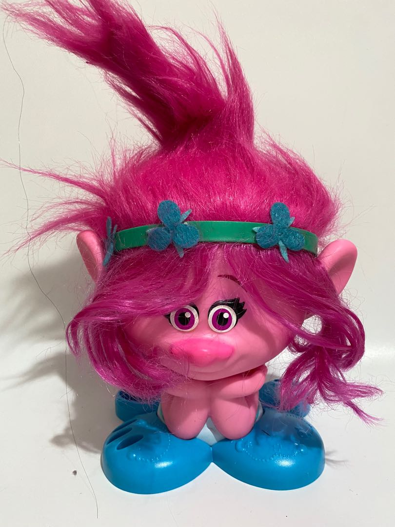 Trolls Poppy Styling Head, Hobbies & Toys, Toys & Games on Carousell