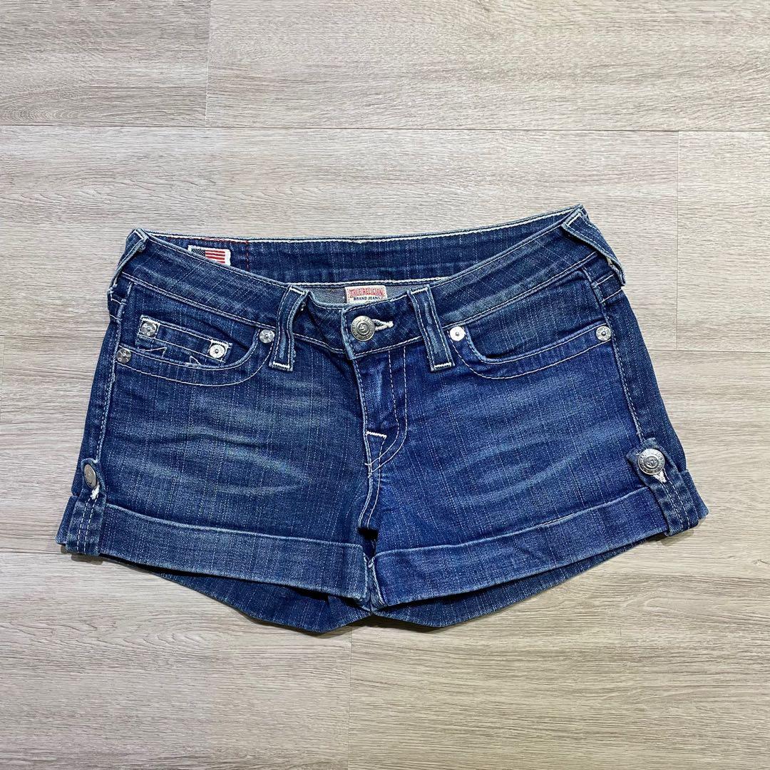 True Religion Low Rise Shorts, Women's Fashion, Bottoms, Shorts on