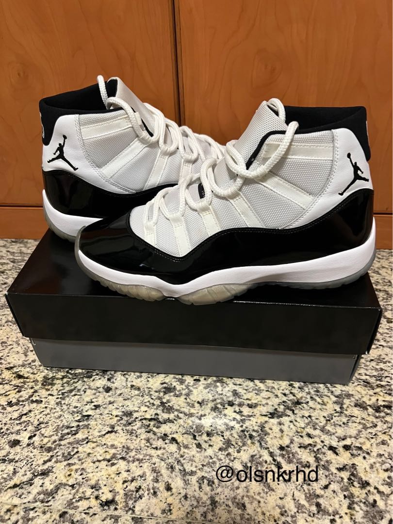 US10 2018 Air Jordan 11 Concord Men s Fashion Footwear Sneakers