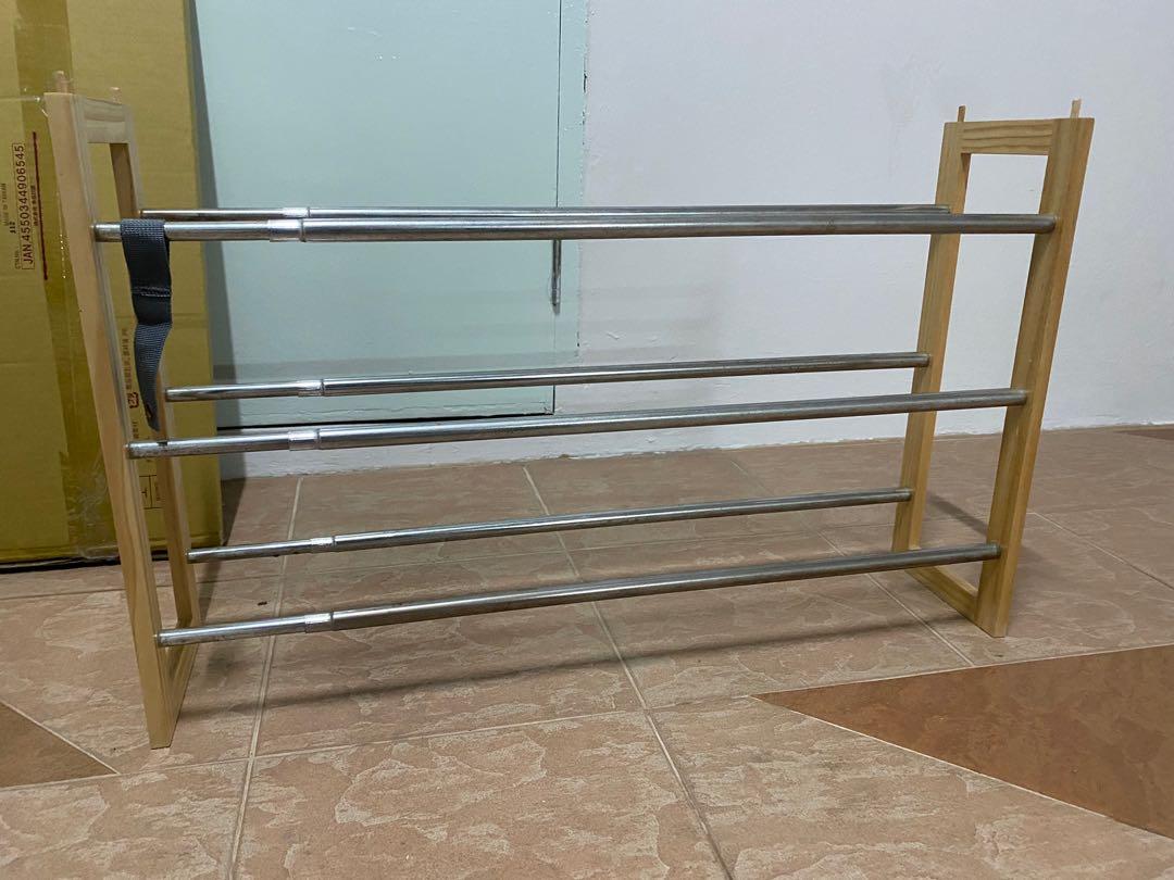 Used Muji Extendable Shoe Rack, Furniture & Home Living, Furniture ...
