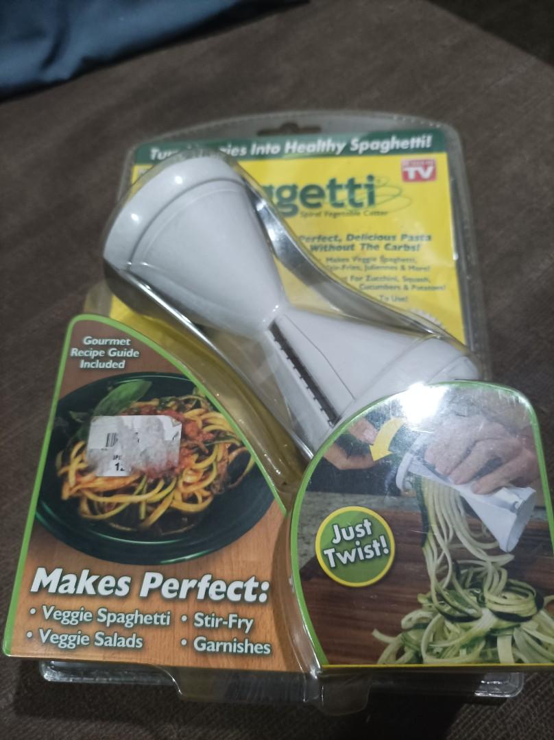 Vegetti vegetable pasta maker/cutter (Category: Other Kitchen Appliances) located in Manila. Submitted by bpbpbpmiel (Listing ID 1178006809, Image 2). Description: still wrapped. never opened perfect to make vegetable pasta,hashbrown, etc SF shouldered by buyer.