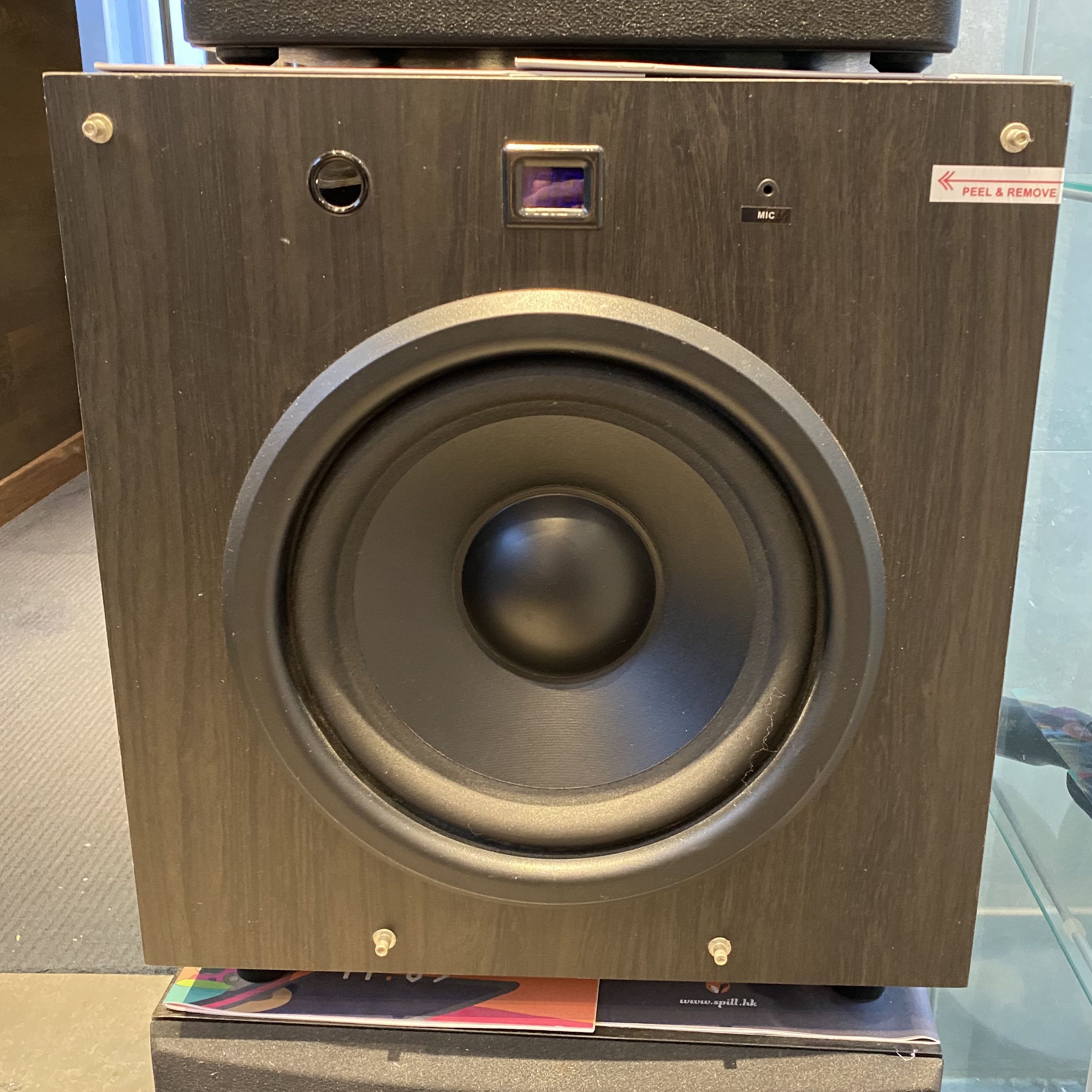 VELODYNE EQMax 10" Subwoofer (Black Ash), 音響器材, Soundbar、揚聲器、藍牙喇叭、耳擴