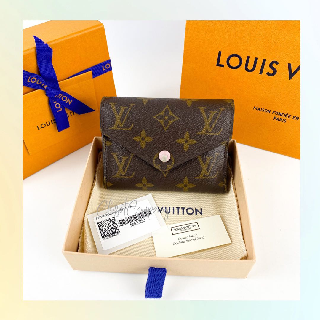 Authentic lV victorine wallet damier azur, Luxury, Bags & Wallets on  Carousell