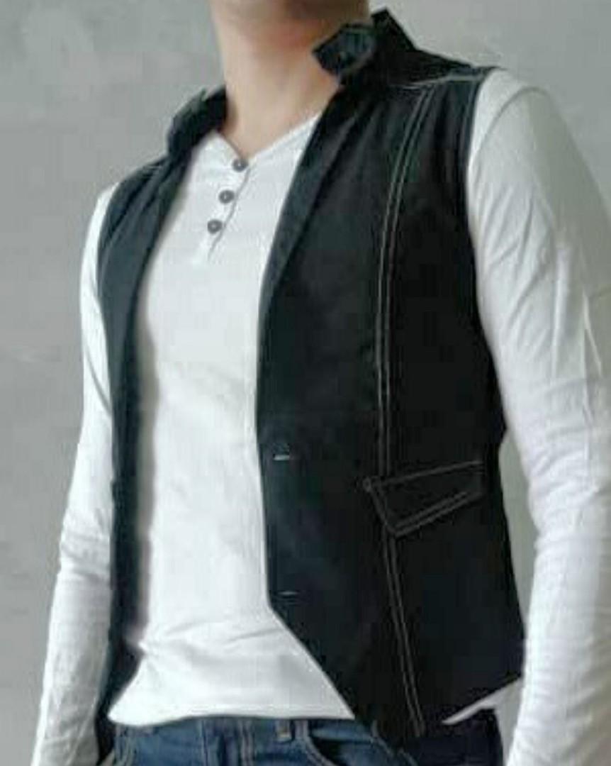 Vest casual male on sale