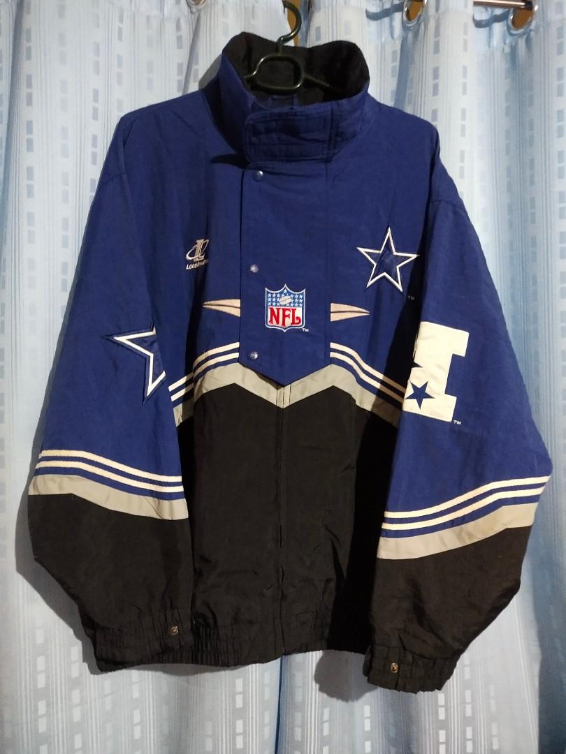 Vintage LOGO ATHLETIC PRO LINE DALLAS COWBOYS FULL ZIP SZ.LARGE