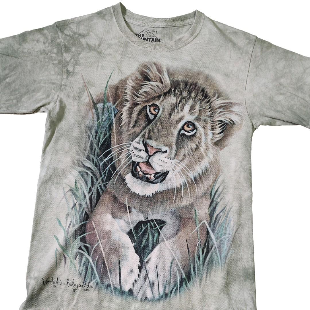 Beskæftiget Electrify kanal Vintage The Mountain Lion Cub Animal Tee Shirt, Men's Fashion, Tops & Sets,  Tshirts & Polo Shirts on Carousell