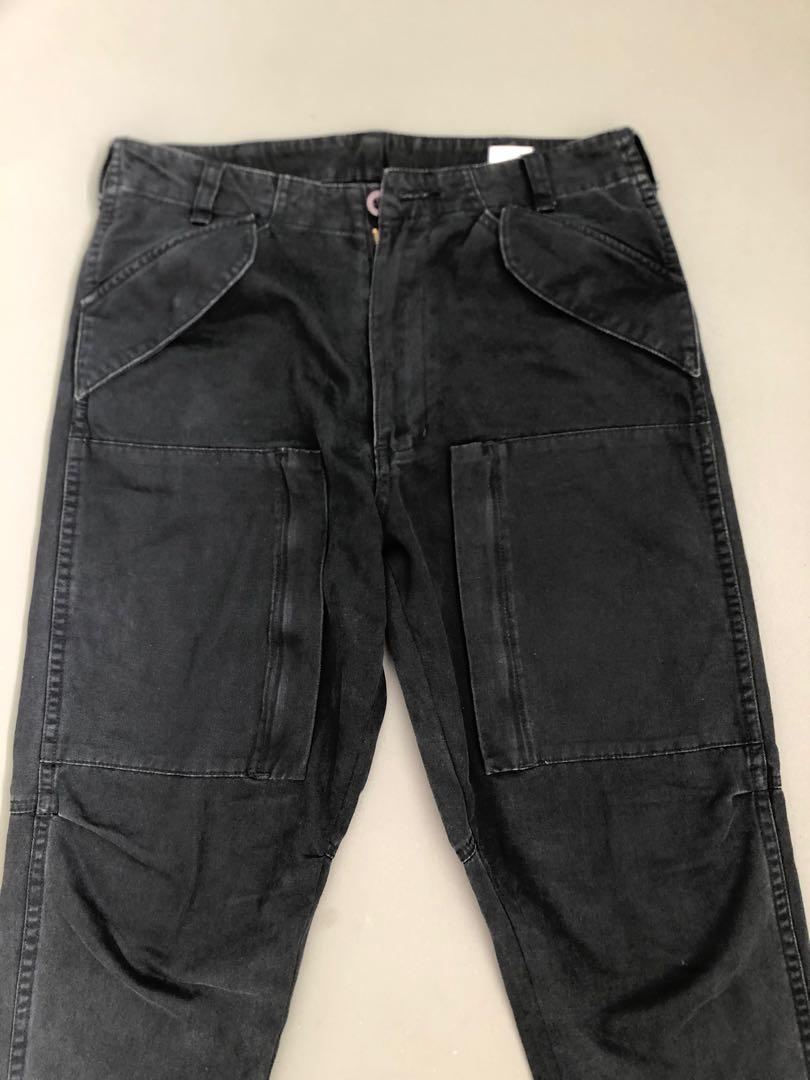 VINTAGE HAVANA-WASHED BLACK CARGO PANT main image 0