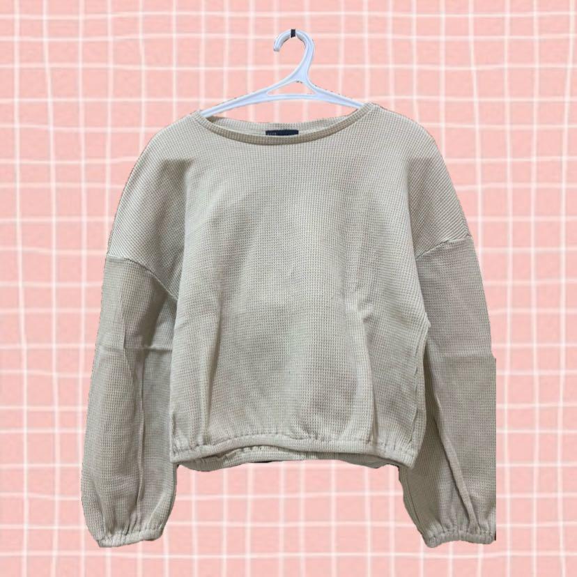 Waffle shirt, Women's Fashion, Muslimah Fashion, Tops on Carousell