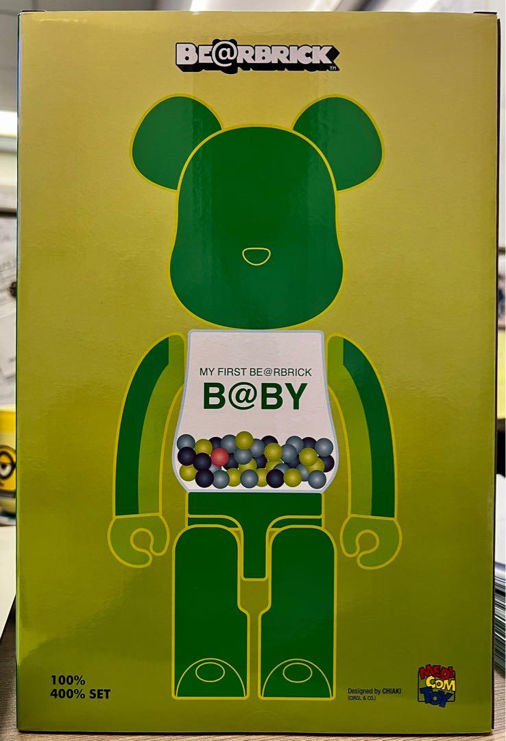 WF Fashion X MY FIRST BE@RBRICK B@BY 100%&400%, 興趣及遊戲, 玩具 & 遊戲類 - Carousell