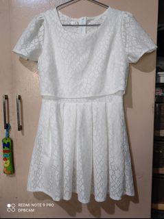 White Lacey Dress