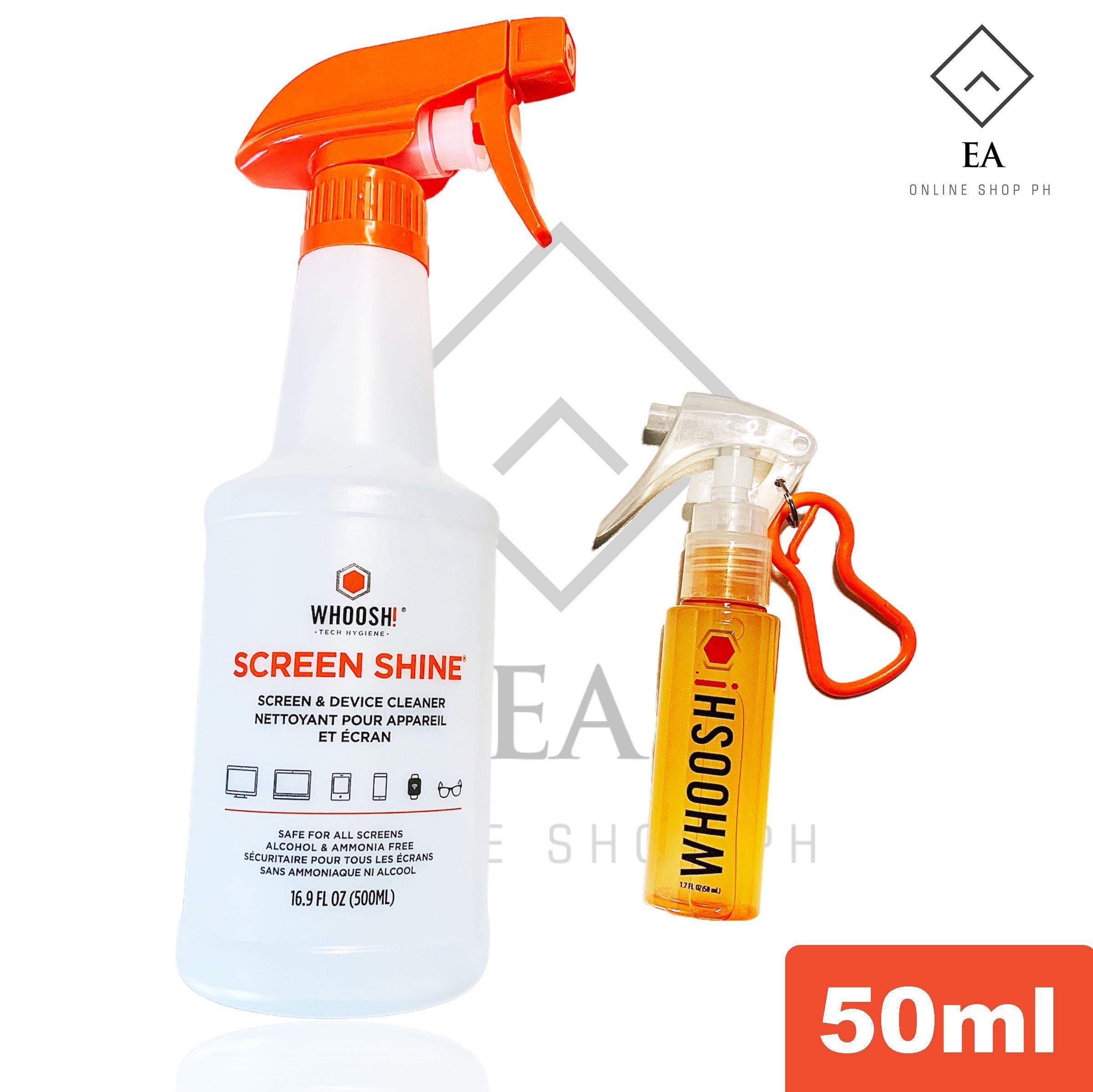 WHOOSH! Screen Shine - Screen Cleaner 50ml, Furniture & Home Living,  Cleaning & Homecare Supplies, Cleaning Tools & Supplies on Carousell