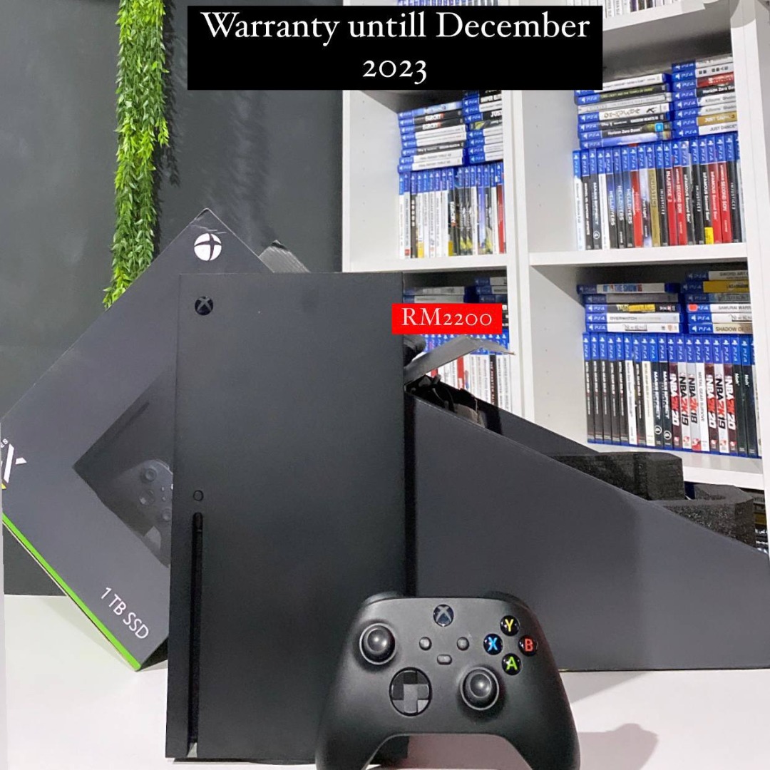 Xbox Series X, Video Gaming, Video Game Consoles, Xbox on Carousell