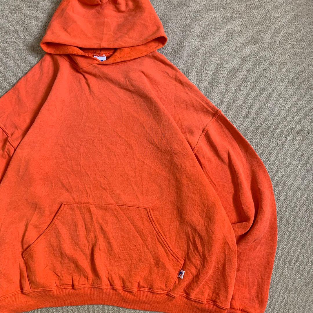 Russell store orange hoodie