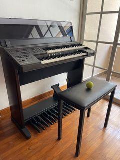 Yamaha Electone EL-27 and Stool