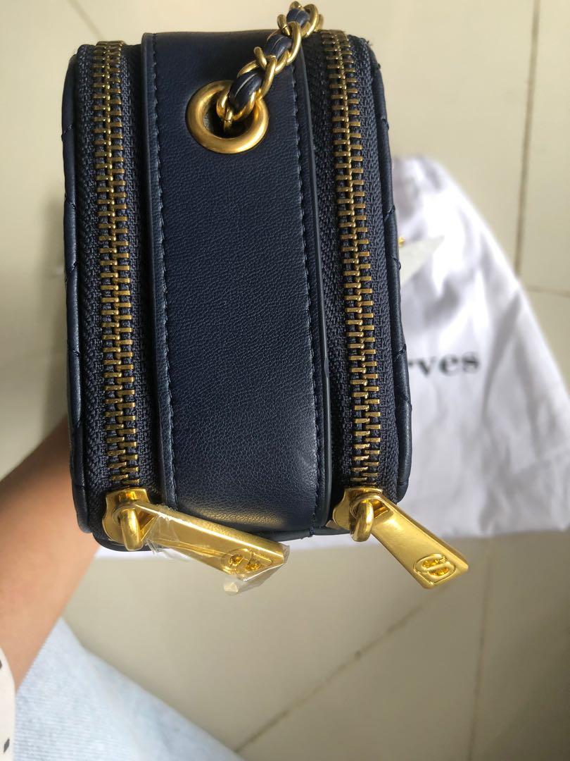 Yura Bag Navy Buttonscarves