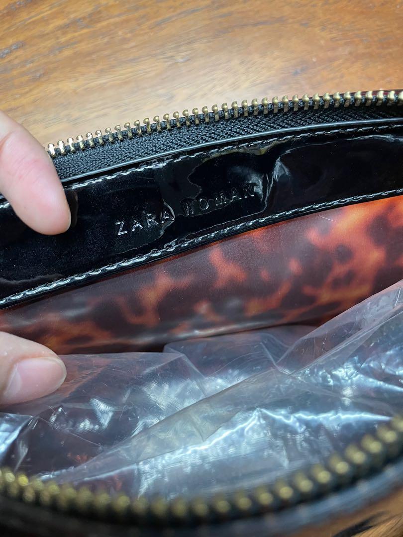 Zara tortoiseshell bag cheap
