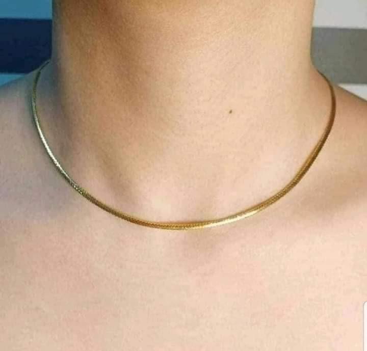 Gold omega new arrivals necklace
