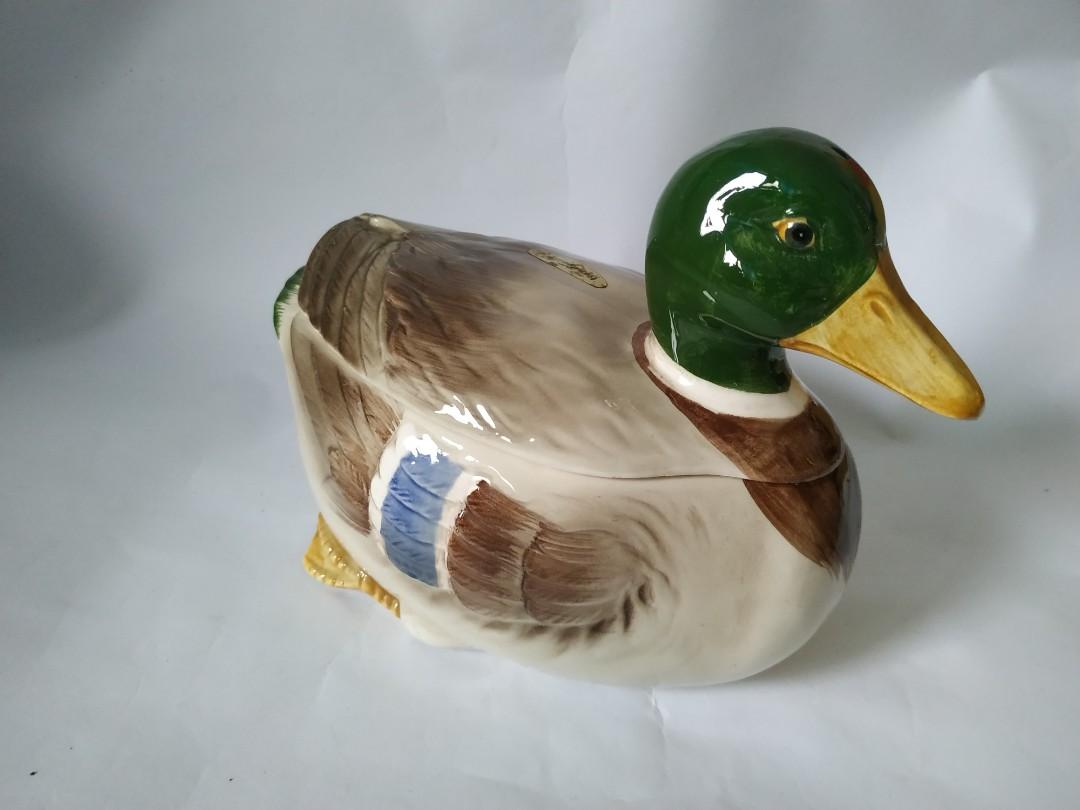 1981 OTAGIRI Mallard Duck Ceramic Candy Jar (Category: Dinnerware & Cutlery) located in Pasig City. Submitted by don200 (Listing ID 1178199874, Image 2). Description: 1981 OTAGIRI Mallard Duck Ceramic Candy Jar.