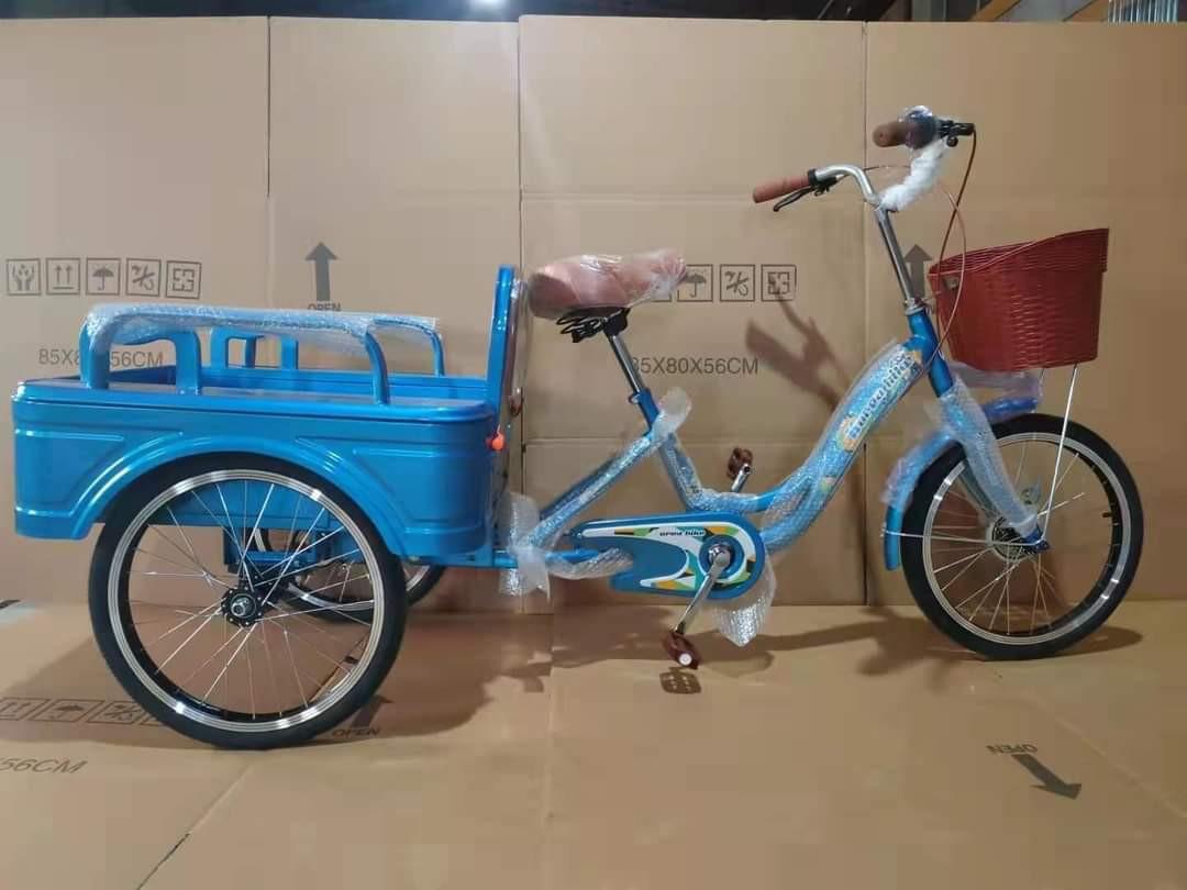 3 WHEEL BIKE WITH CARGO PASSENGER SEAT Sports Equipment Bicycles