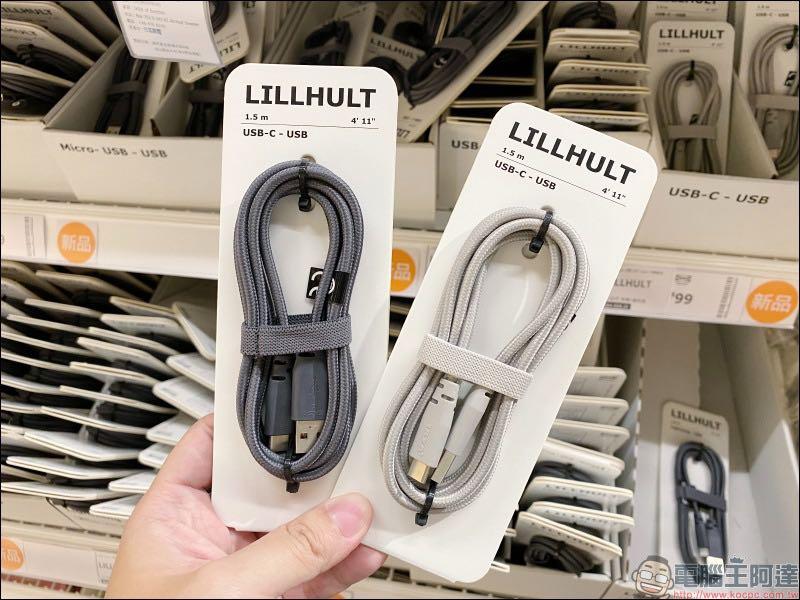 LILLHULT USB-C to USB-C, dark gray, 4'11 - IKEA