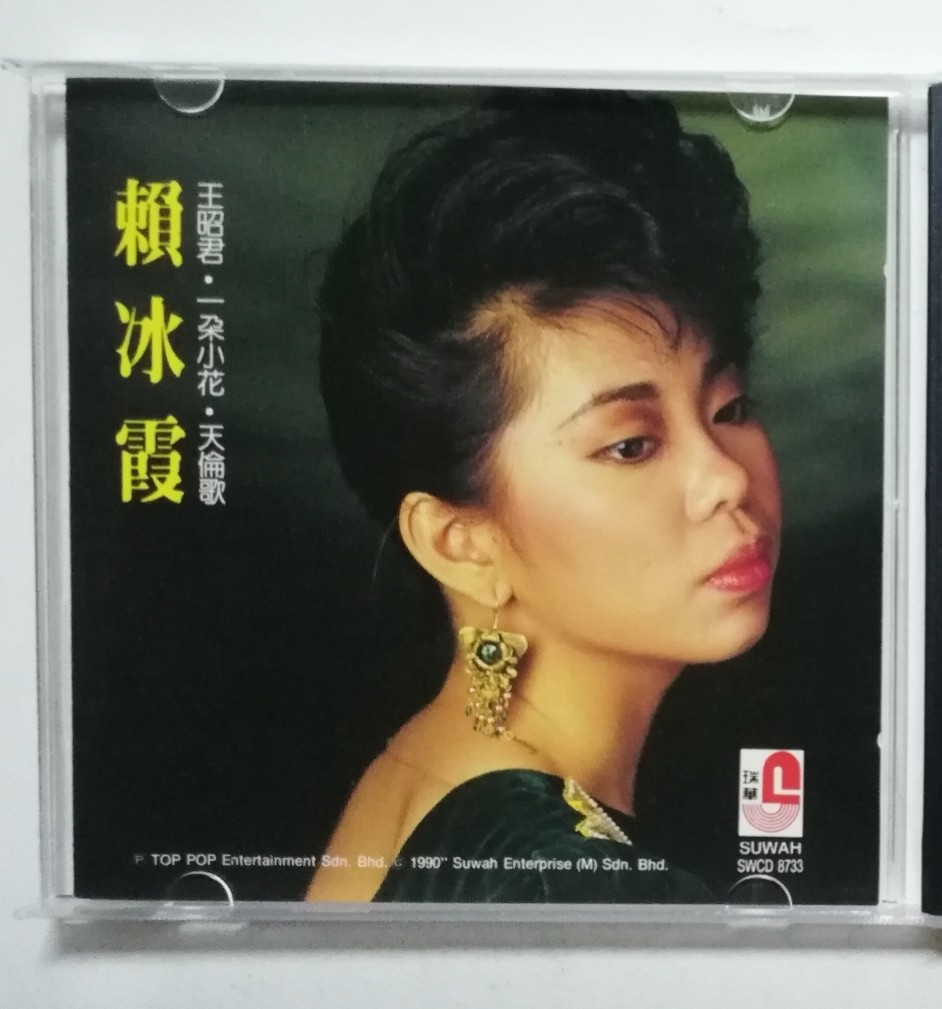 赖冰霞 王昭君 一朵小花 1990 绝版CD (320)