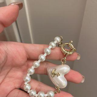 滿額送 星球 愛心 珍珠 造型 手鍊