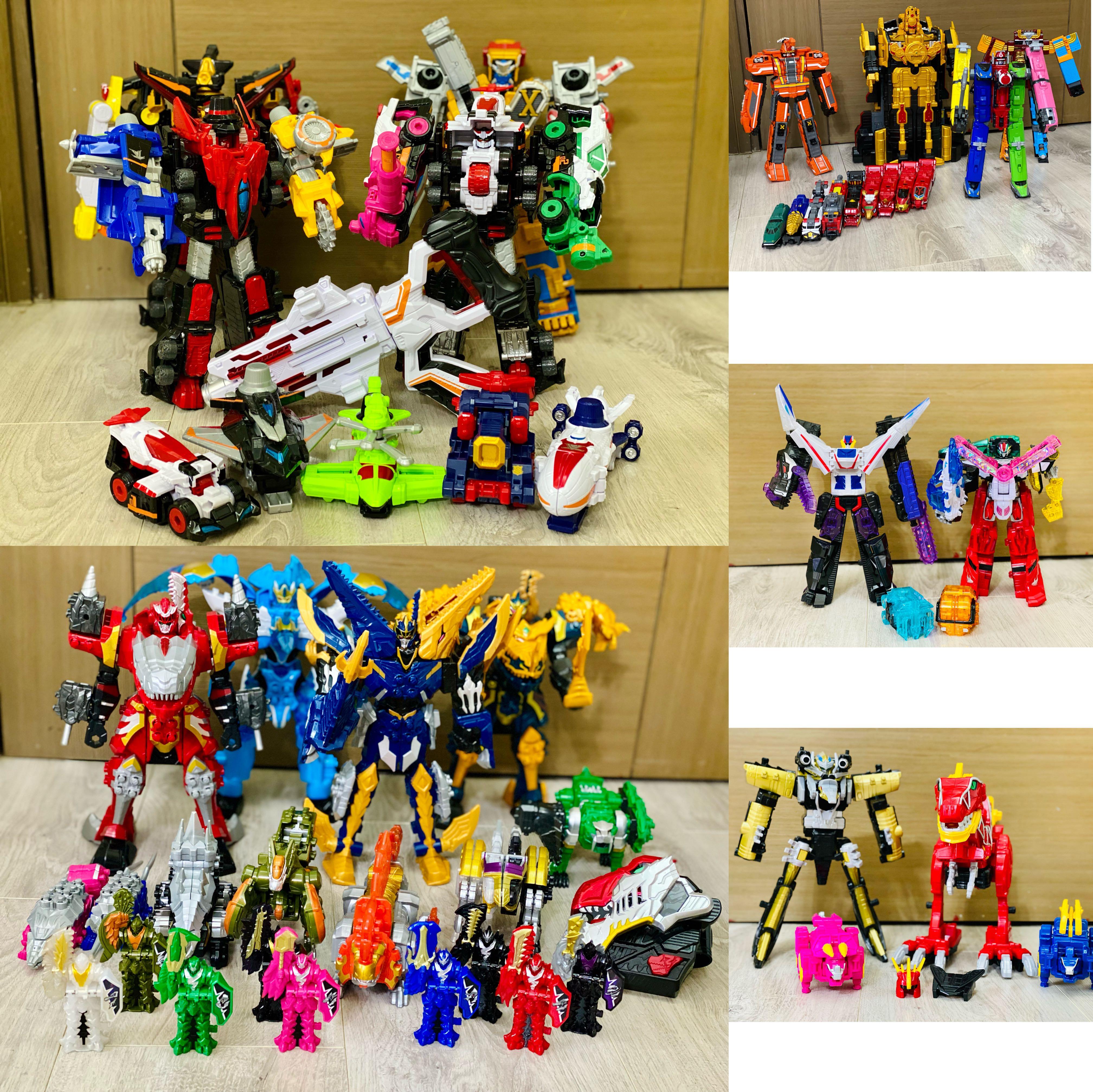 日本正版 騎士龍戰隊魔進戰隊獸電戰隊快盜戰隊列車戰隊警察戰隊 興趣及遊戲 玩具 遊戲類 Carousell