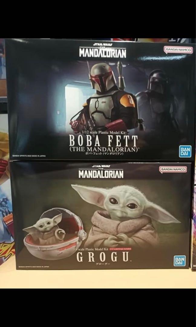 全新Bandai grogu boba Fett 1/12 1/4 模型model kit MEDICOM TOY BE 