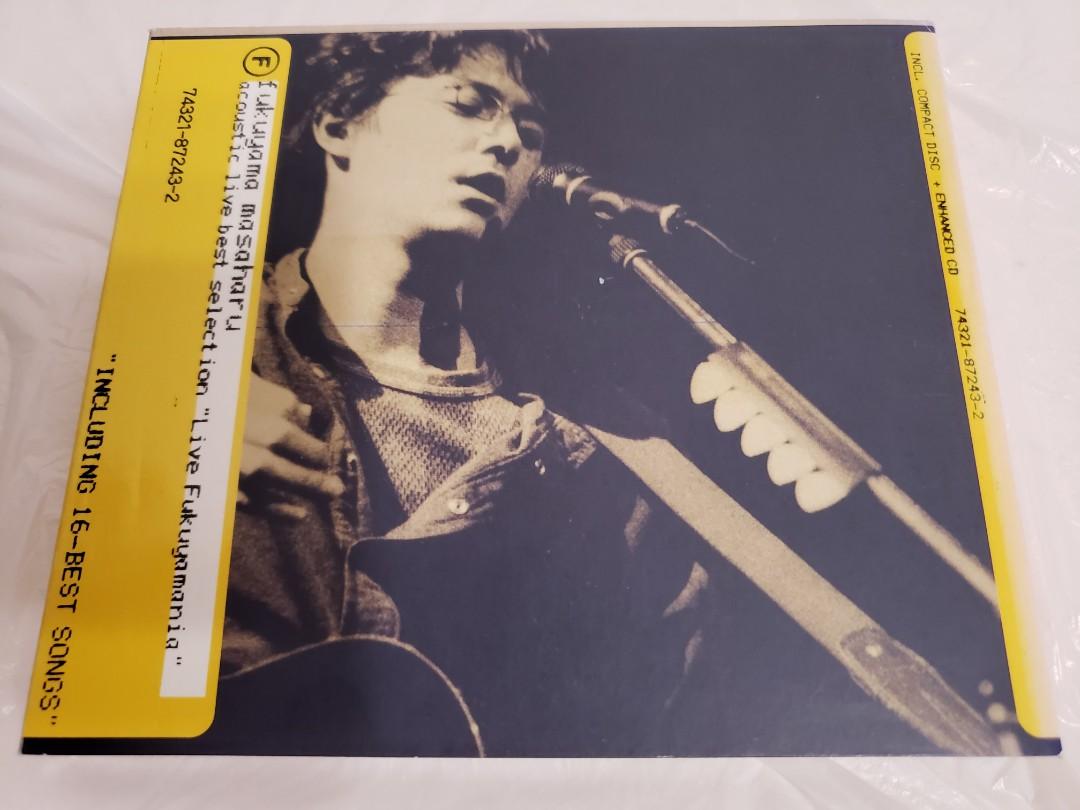 福山雅治Fukuyama Masaharu Acoustic Live Best Selection Live