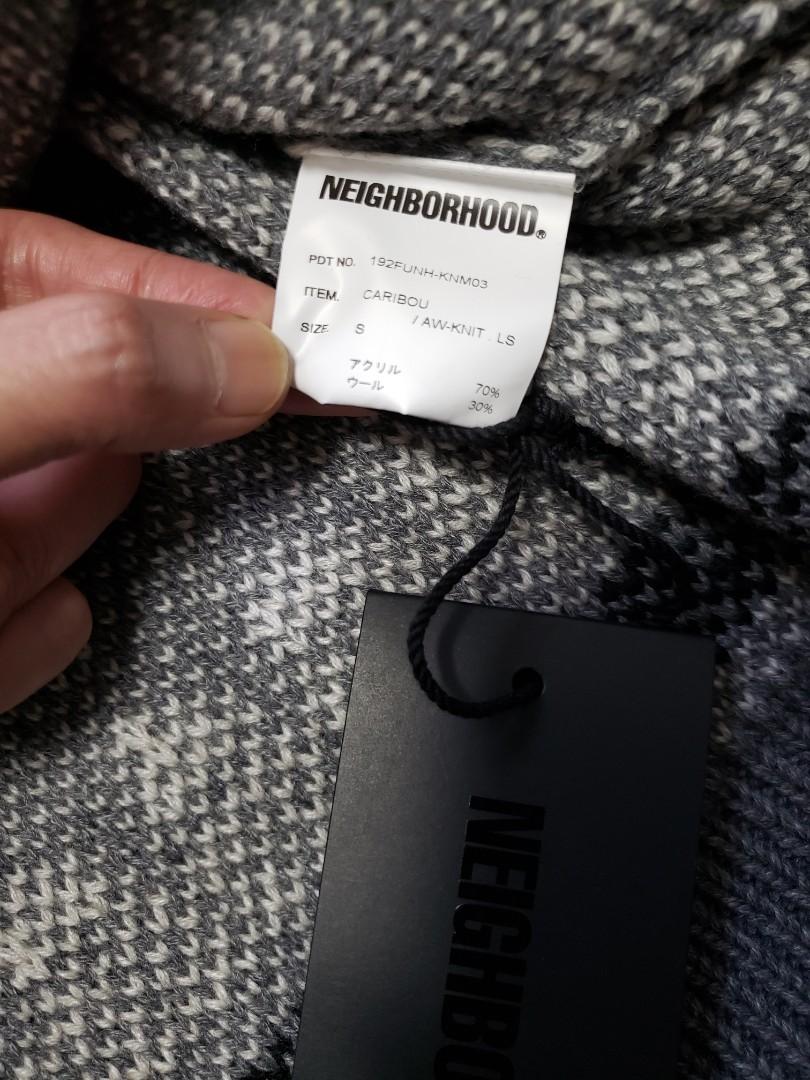 全新Neighborhood Caribou / AW-Knit. LS 針織冷衫192FUNH-KNM03 Size