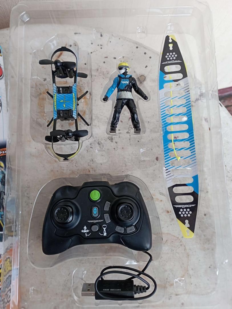 Air hogs transformable extreme air board paraglider top