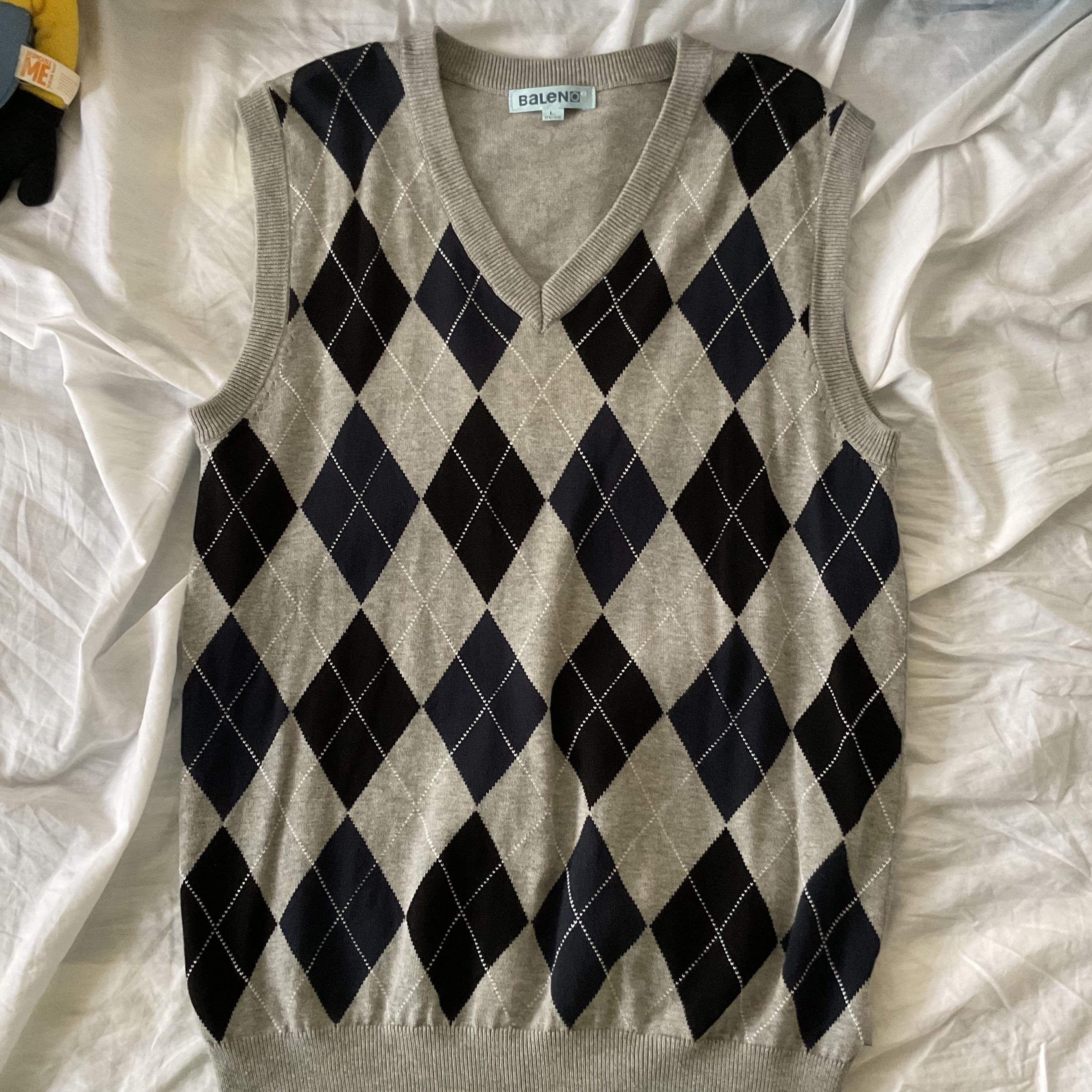 argyle sweater vest (Category: Vests) located in Quezon City. Submitted by moocho (Listing ID 1178061095, Image 1). Description: .