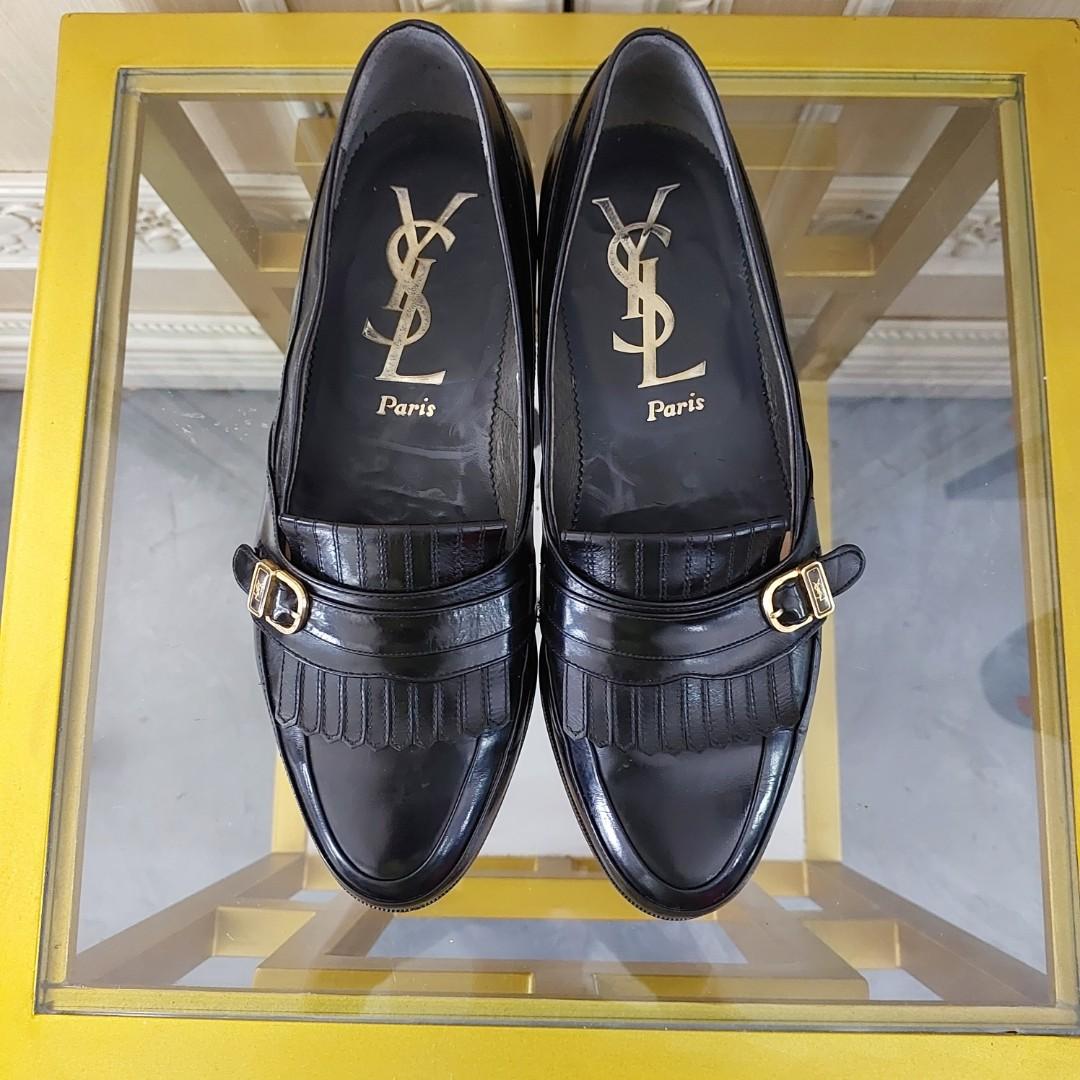 Ysl black clearance shoes