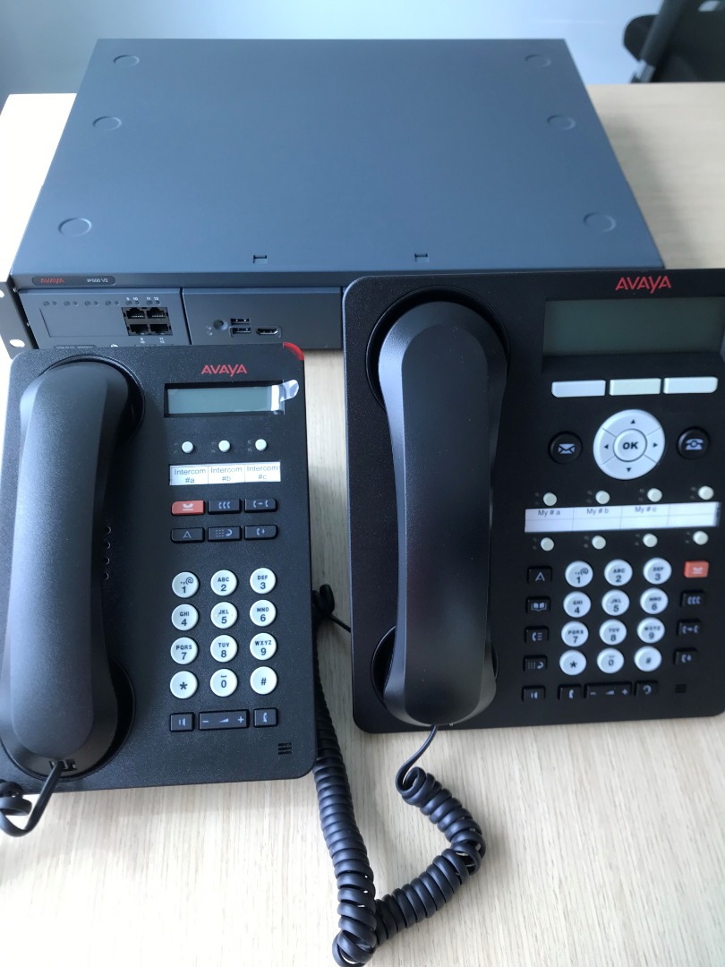 Avaya IP500V2 Control Unit IP Phone Set 電腦＆科技 商務用科技產品 Carousell