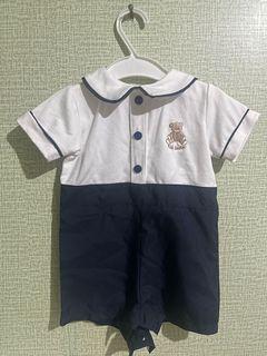 Baby boy collar outfit