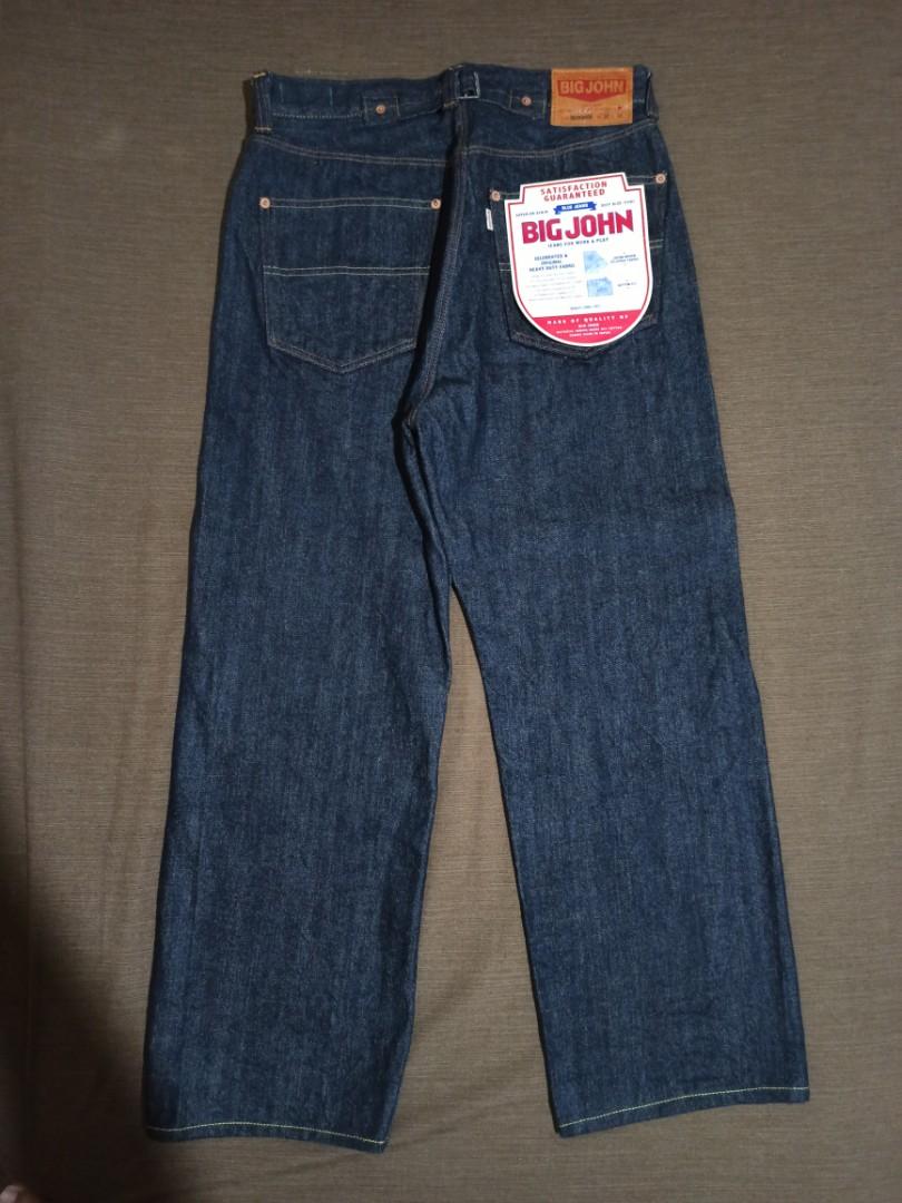 BIG JOHN buckaroo straight selvedge jeans MADE IN JAPAN, Men's Fashion ...