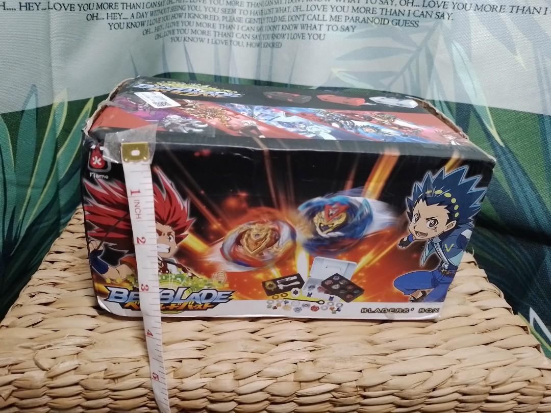 Bladers Box Bladers' Box Beyblade Toys Portable Toolbox, Hobbies & Toys, Toys ...