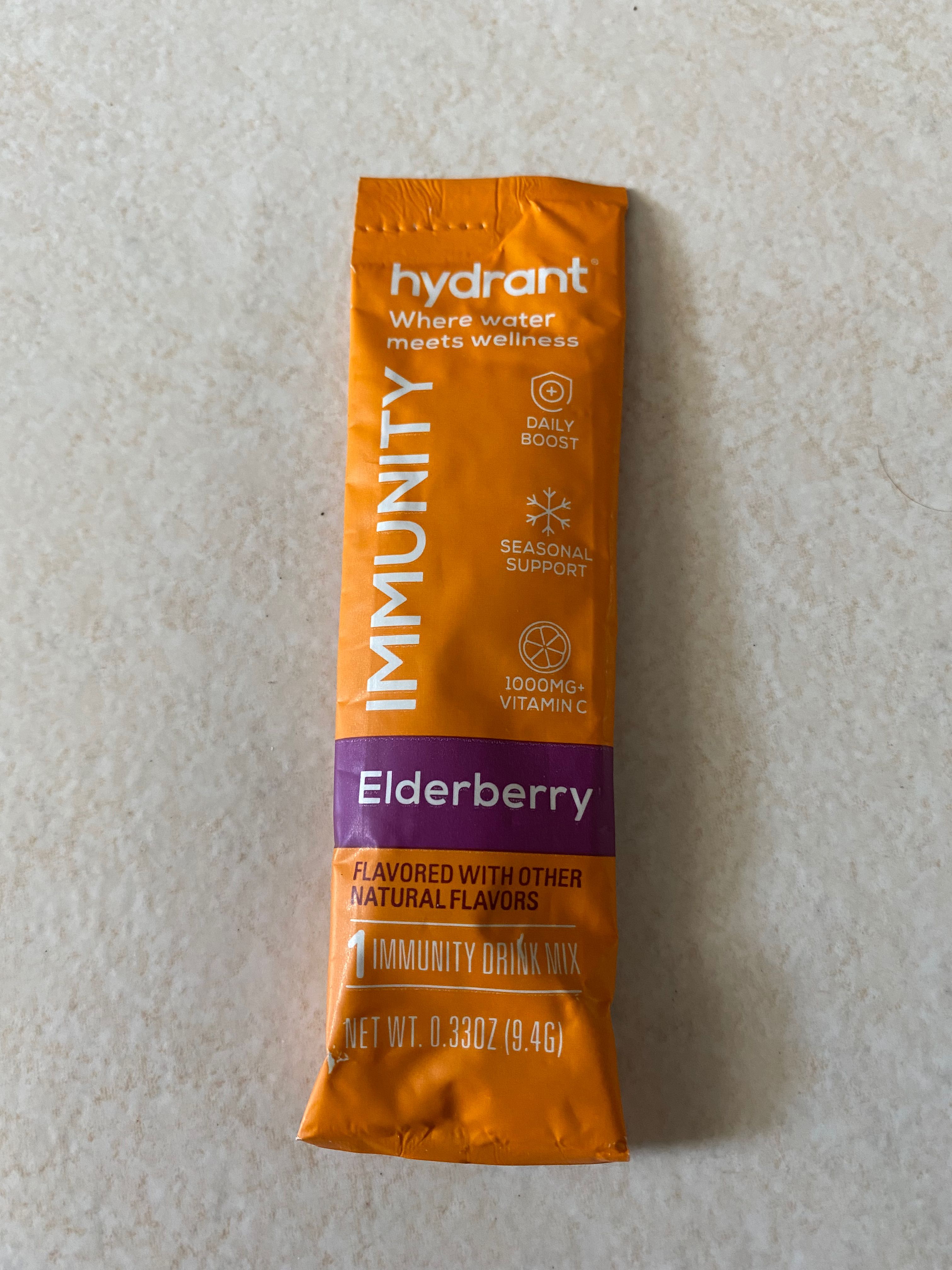 BN Hydrant Elderberry Immunity Drink Mix, Food & Drinks, Packaged ...