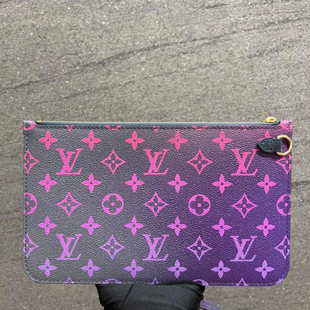 Replica Louis Vuitton NEVERFULL MM Bag LV MIDNIGHT FUCHSIA M20511