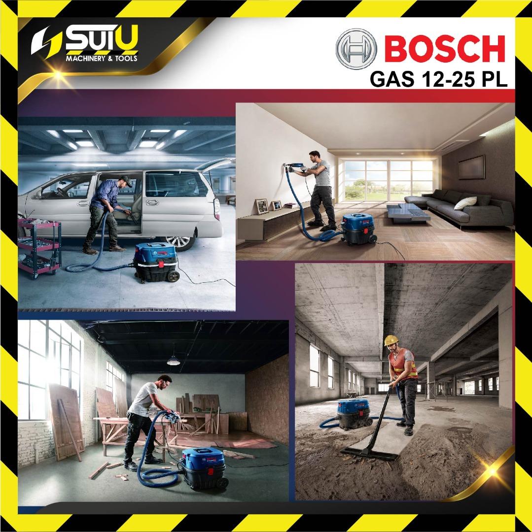 BOSCH GAS12-25PL / GAS 12-25 PL Professional Wet & Dry Vacuum Cleaner ...