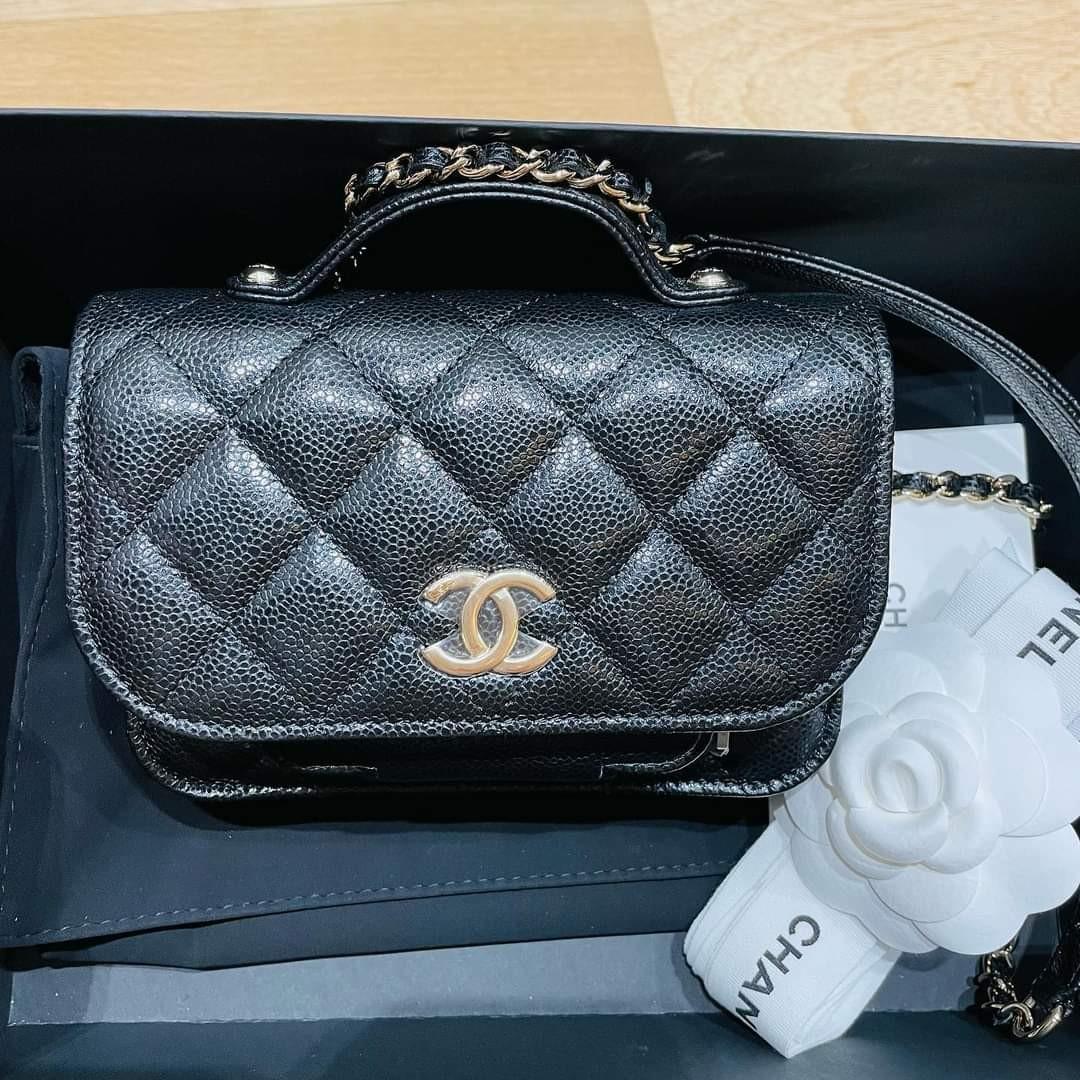 Brand new authentic Chanel mini affinity clutch with chain, Luxury, Bags &  Wallets on Carousell