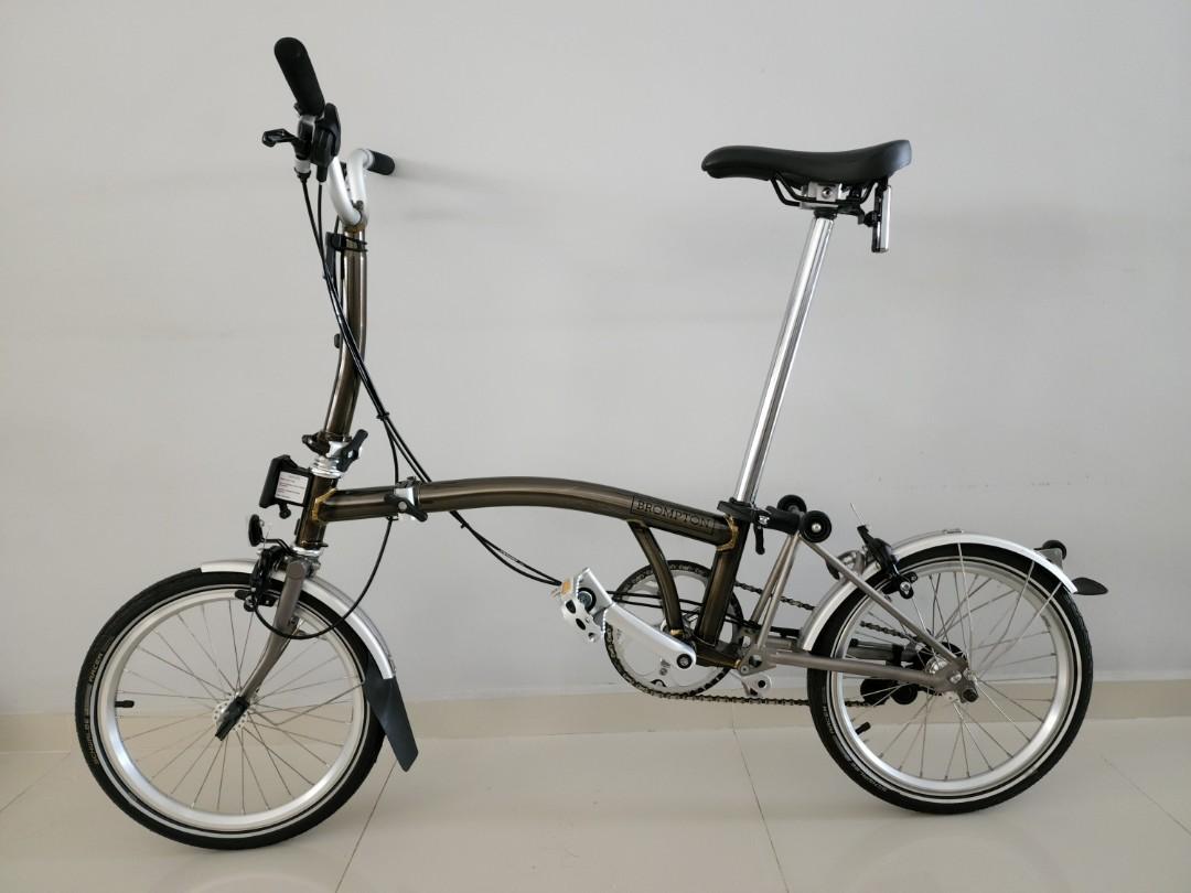 Brompton black lacquer titanium discount