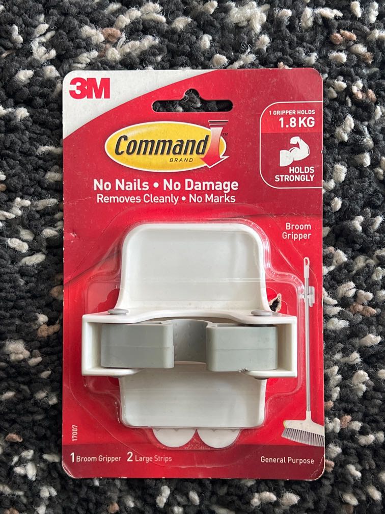 Broom Gripper, Furniture & Home Living, Bathroom & Kitchen Fixtures on Carousell