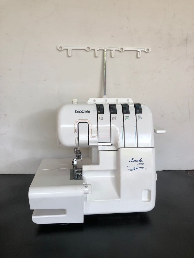 Brother Sewing Machine 4 threads overlocking, TV & Home Appliances ...