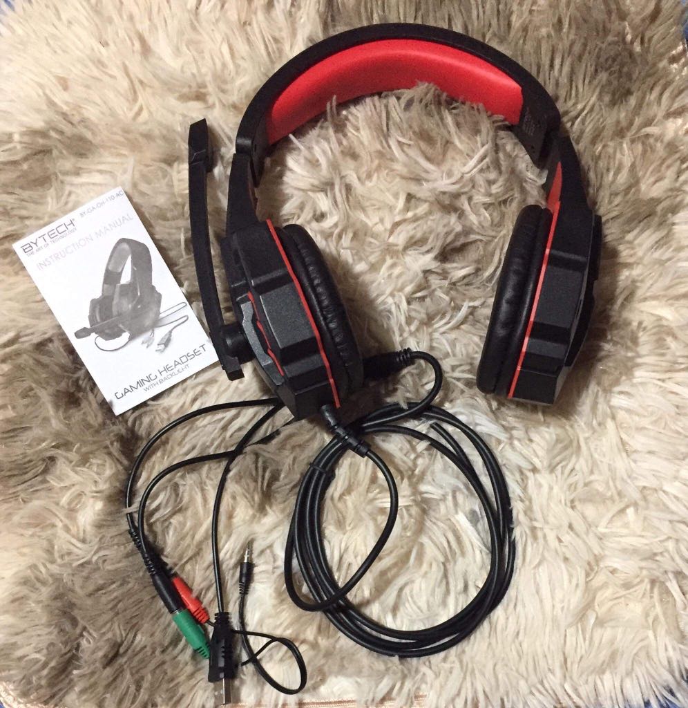BYTECH Gaming Headset, Audio, Headphones & Headsets on Carousell