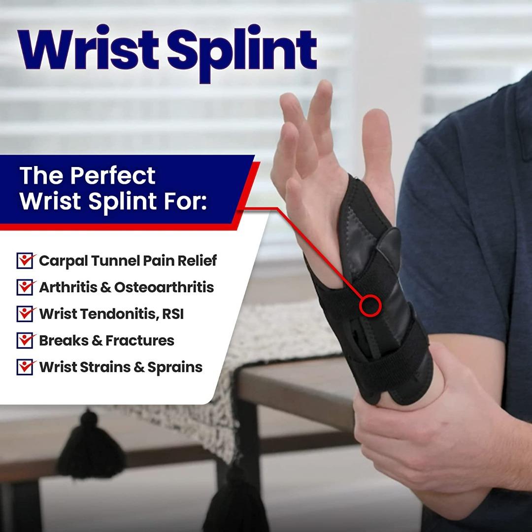 Carpal Tunnel Wrist Brace Night Support Wrist Splint Arm Stabilizer