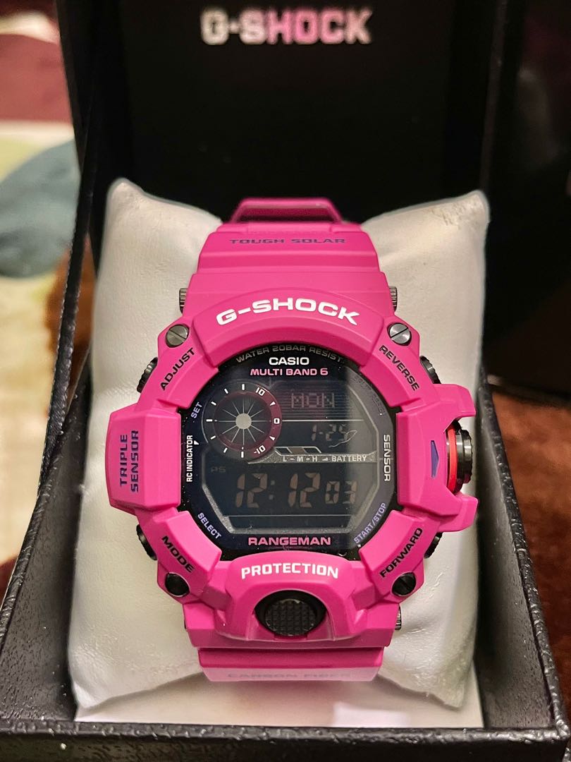 時計G-SHOCK レンジマン ピンク - 時計